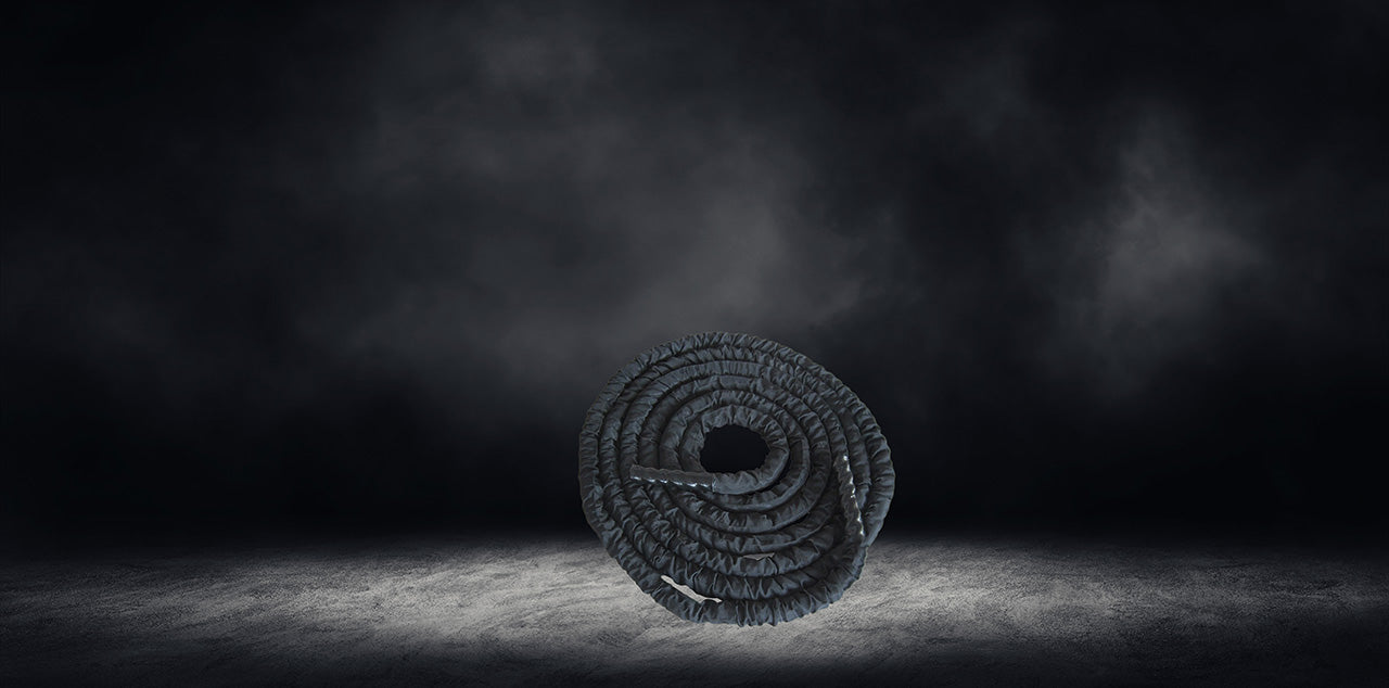 Battle Ropes for sale from Mac Strength Gym Equipment. For home and commercial gyms. 
