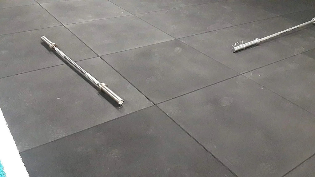 15mm non porous rubber gym flooring (Easy Clean)