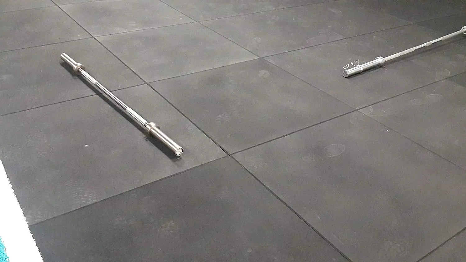 15mm non porous rubber gym flooring (Easy Clean)