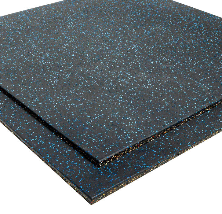 20mm Rubber mat with blue fleck