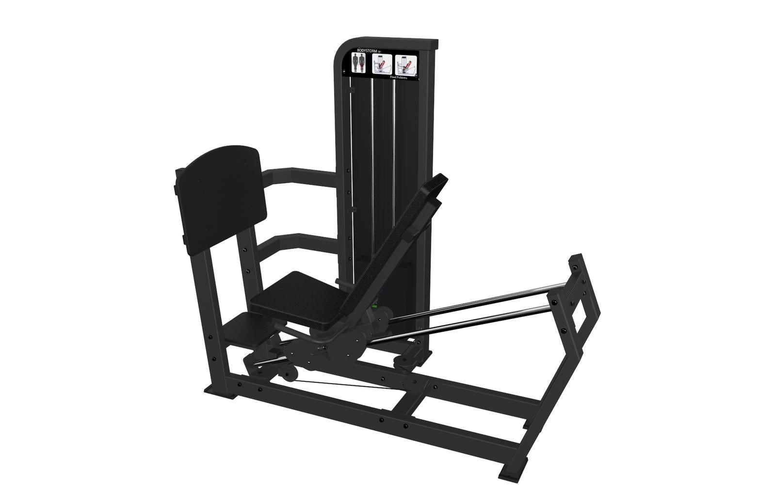 Seated Leg press/ Calf press