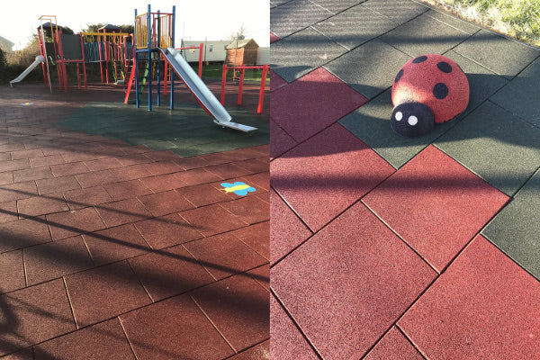 40mm interlocking Play mats (Outdoor)