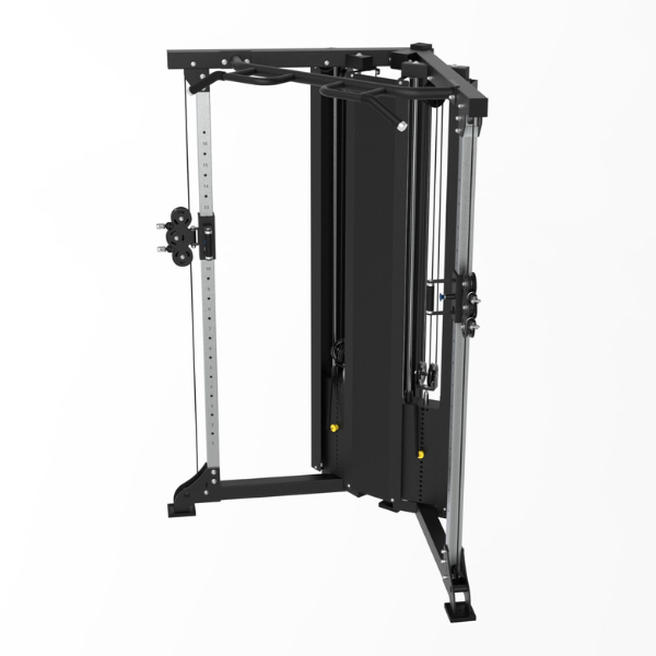 Compact corner Dual adjustable pulley