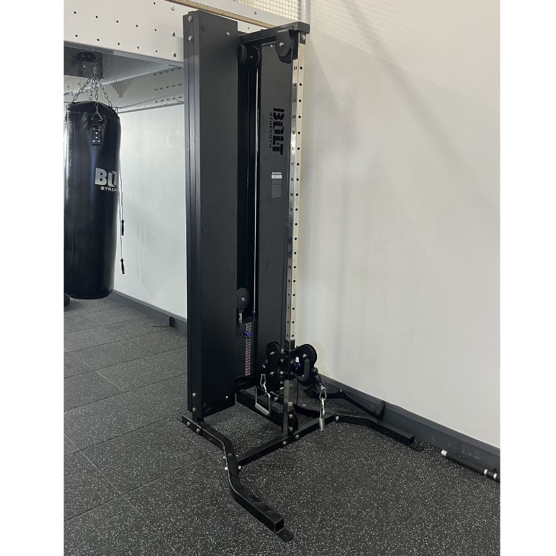 Dual Adjustable pulley/single column  (Freestanding)