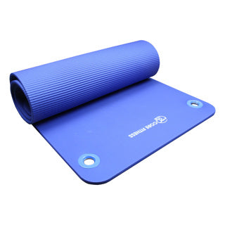 Core fitness plus Yoga Pilates mat 15mm with eyelits
