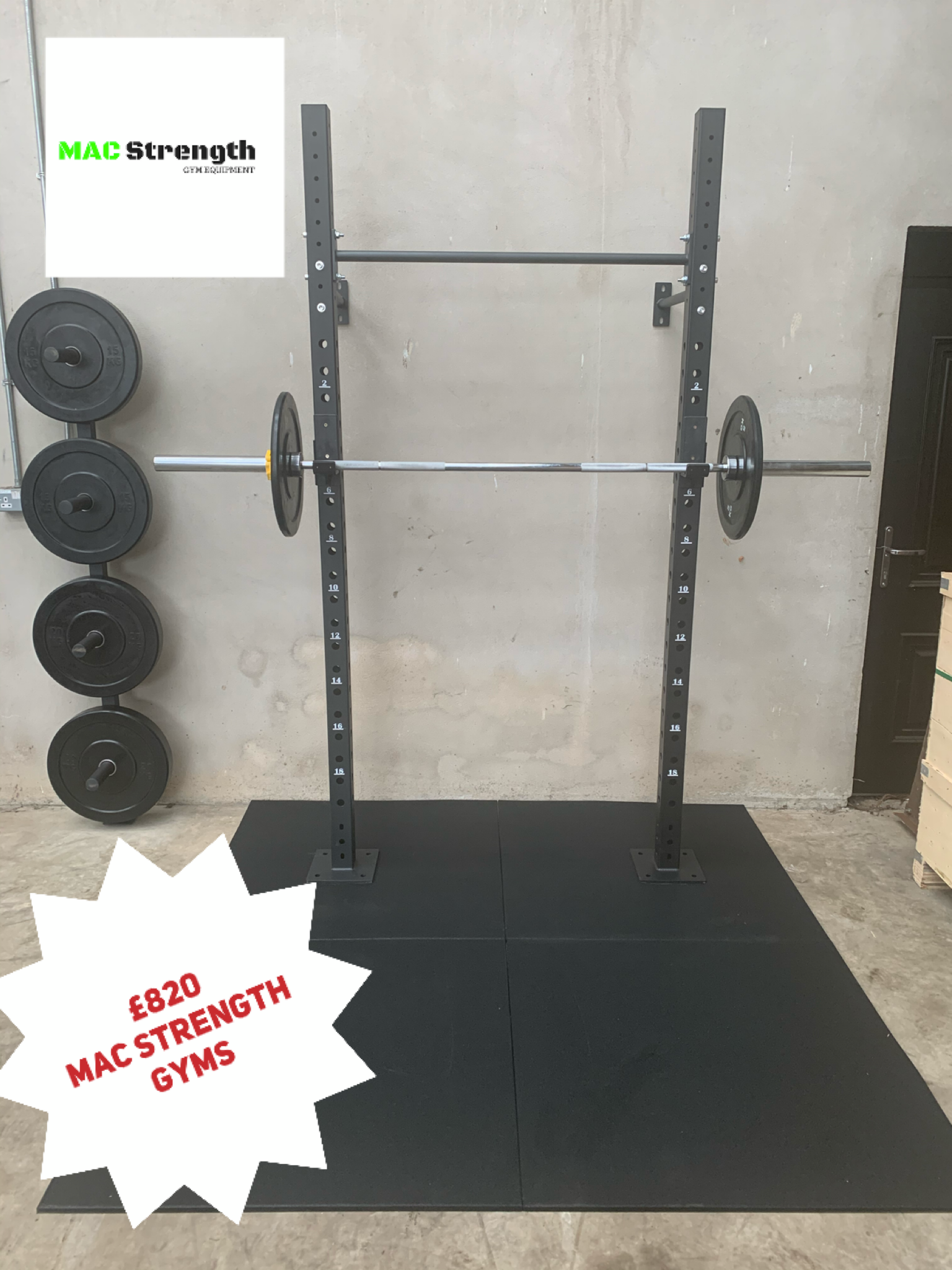 Starter home gym package