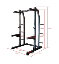 Beast Half Rack Commercial Free delivery