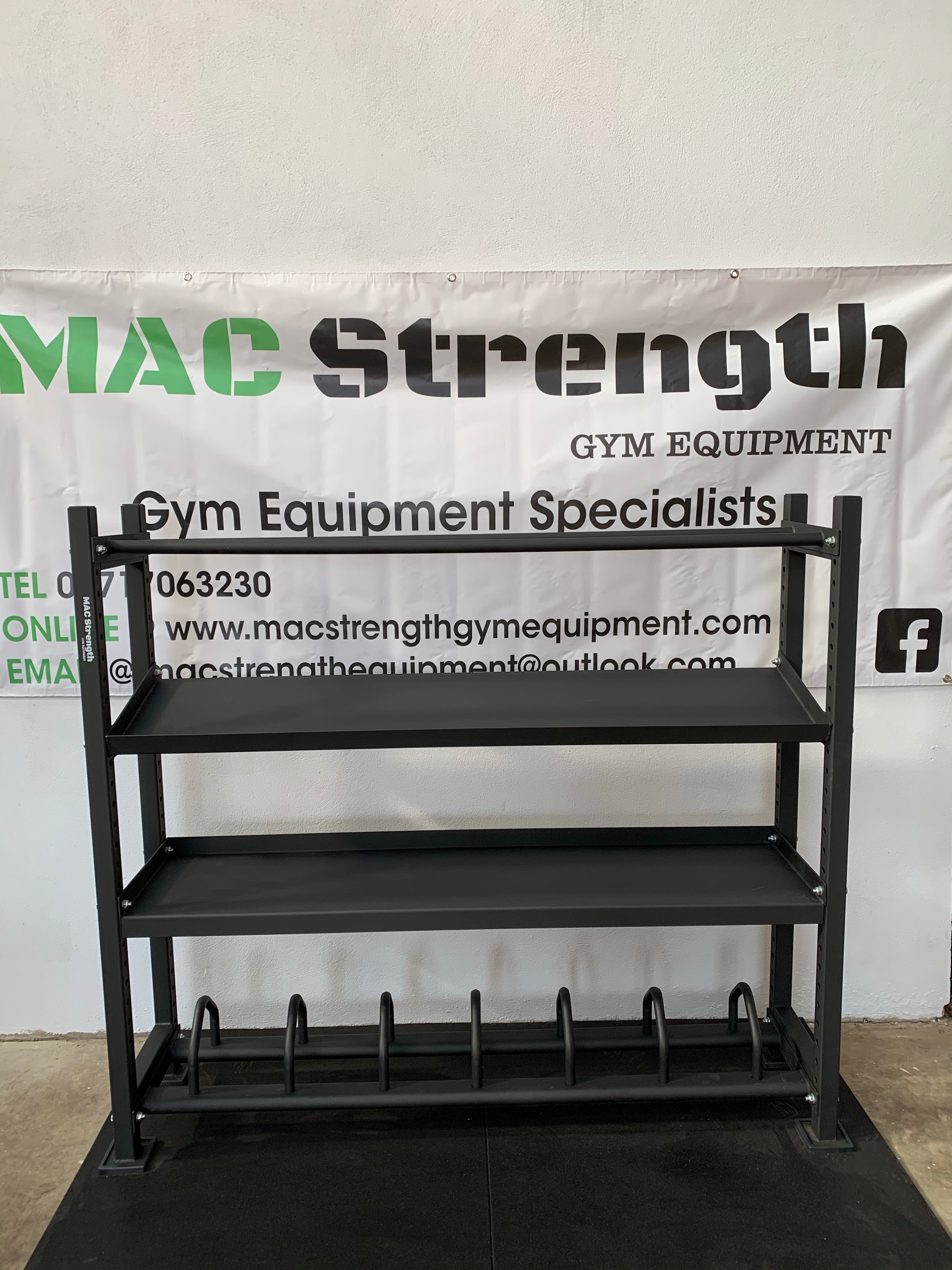 Multi use storage rack – Mac Strength gym equipment