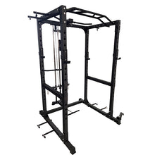 MAXIMUS Power rack with cable pulley system & landmine