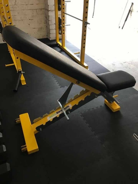 Commercial adjustable bench (custom colours)