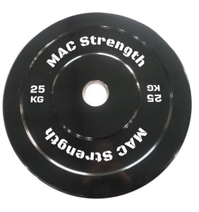 25kg bumper plate Branded Mac Strength (Individual plate) Free delivery