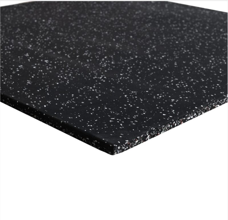 20mm gym flooring with White fleck