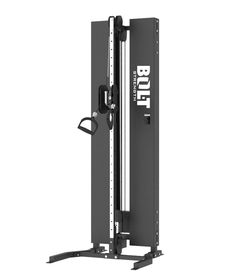 Dual Adjustable pulley/single column  (Freestanding)