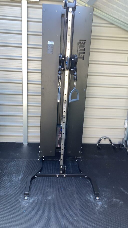 Dual Adjustable pulley/single column  (Freestanding)