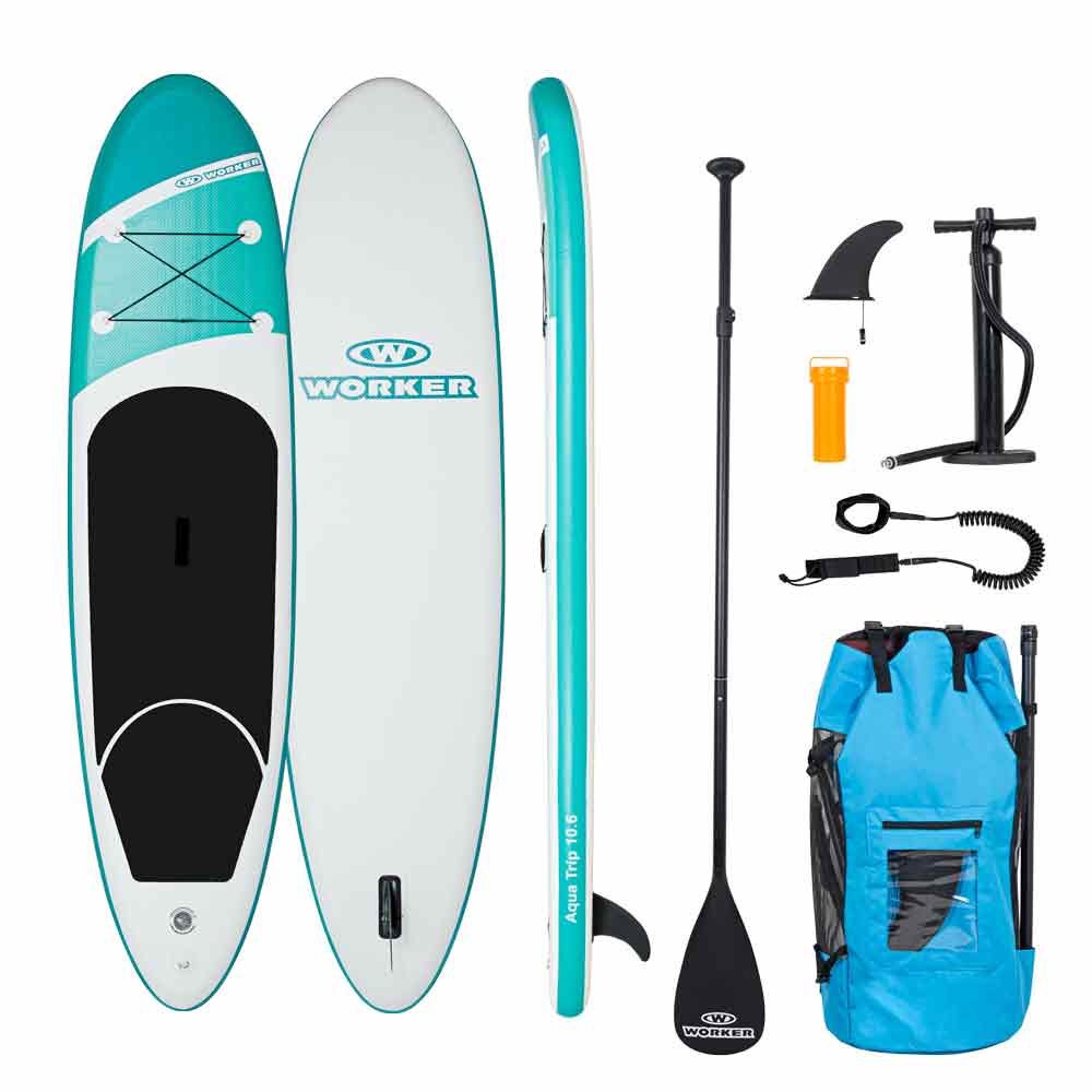 Paddle board 10,6” worker wavetrip w/ accessories