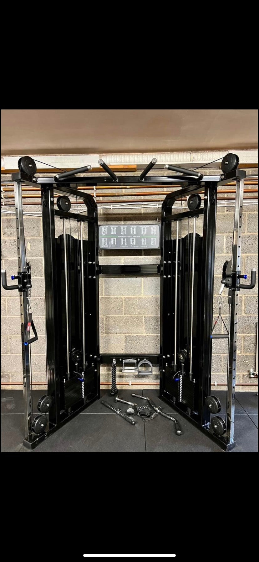Dual Adjustable Pulley/ Functional Trainer