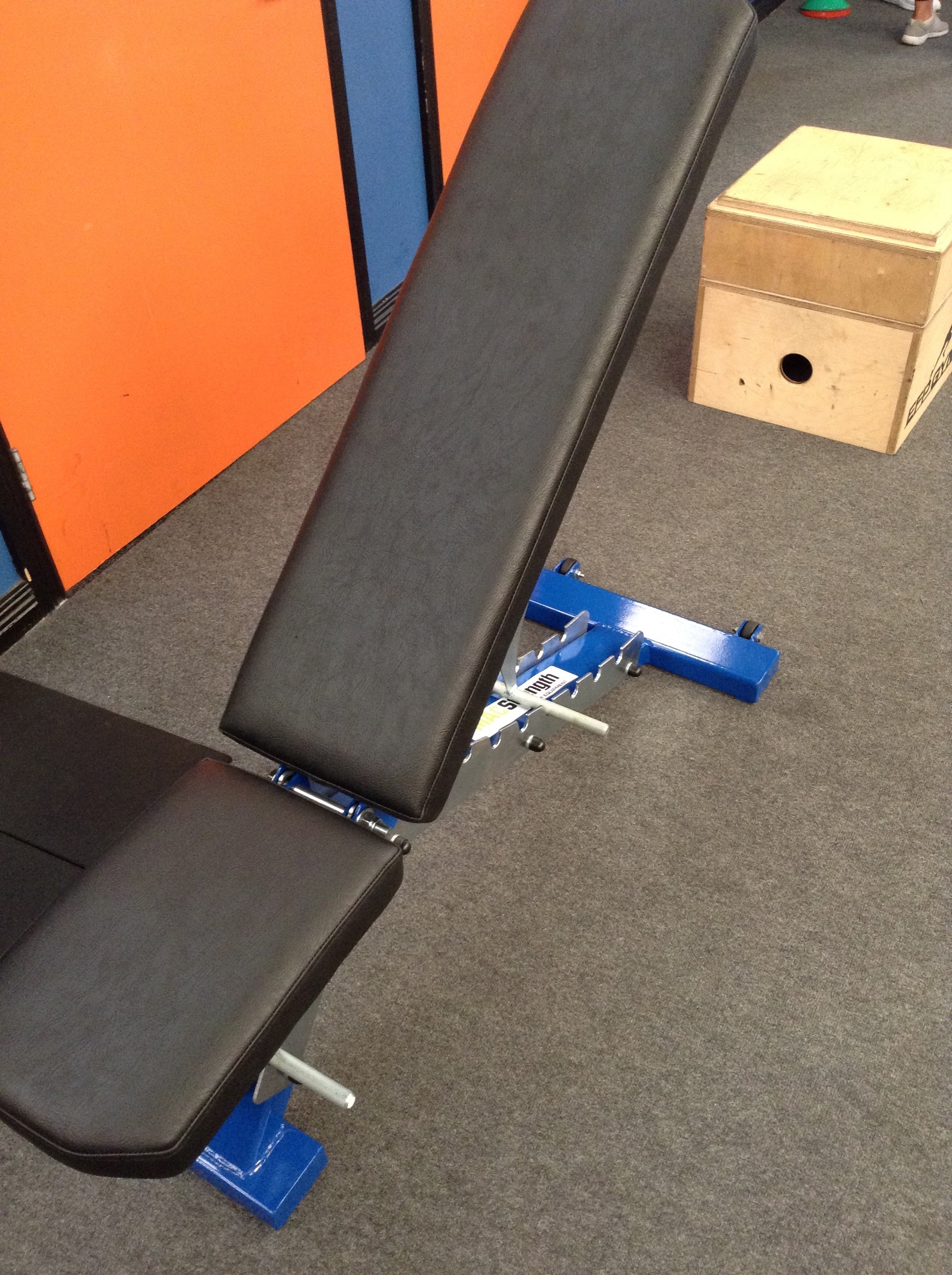 Commercial adjustable bench (custom colours)