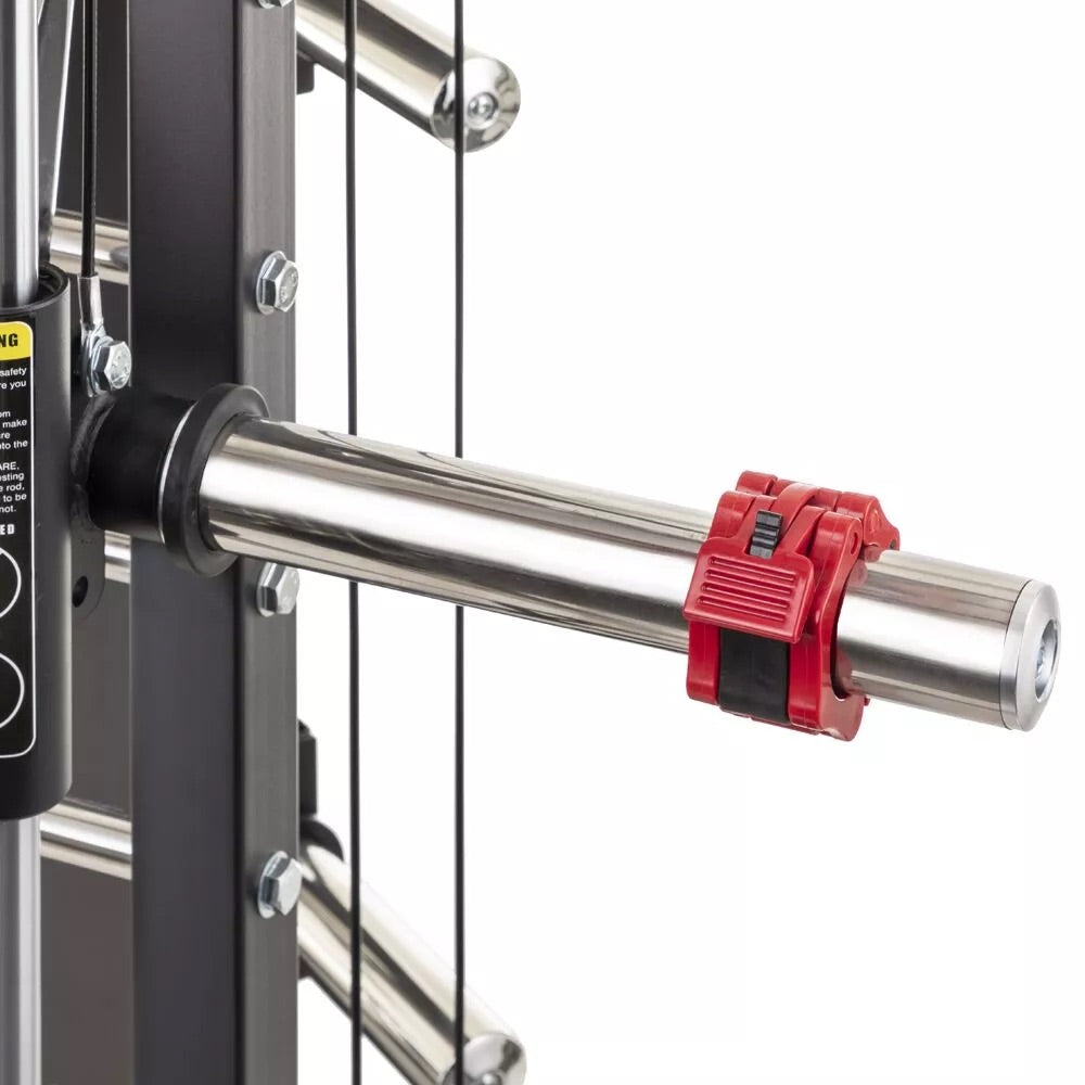 Multi function smith machine 120kg combined weight stacks