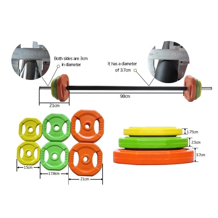 20kg Body Pump Set (Free delivery)