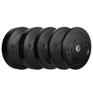 120kg Bundle Pckage - 100kg bumper package and Olympic barbell