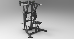 Plate loaded low row